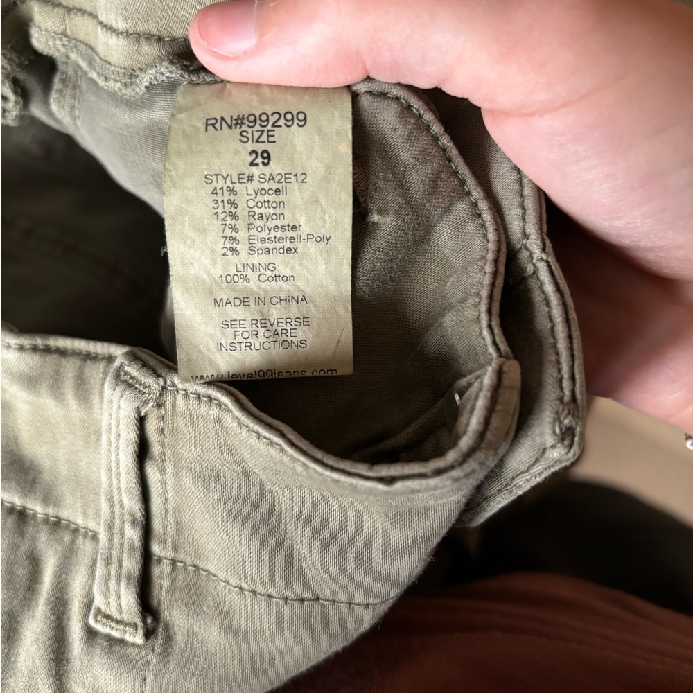 Level 99 Brooklyn Skinny Cargo Jeans - Picture 6 of 6